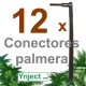 Conector palmera (16 cm) pack 12