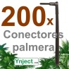 Conector palmera (16 cm) pack 200