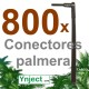 Conector palmera (16 cm) pack 800