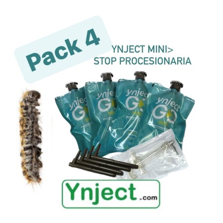 Pack 4 Ynject Procesionaria del Pino