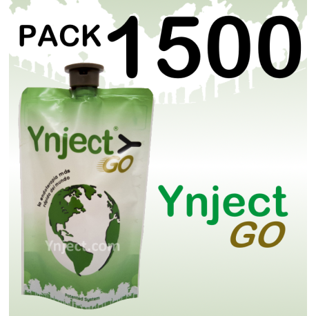 1500 bolsas ynject GO con precio de venta