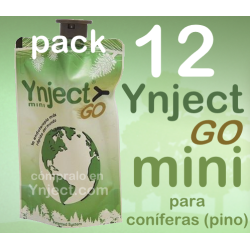 Pack 12 Ynject Go mini (pino)