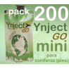 Pack 200 Ynject Go mini (procesionaria del pino)