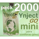 Pack 2000 Ynject Go mini (pino)