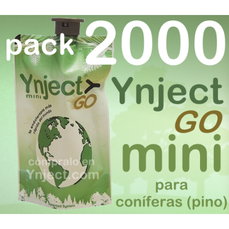 Pack 2000 Ynject Go mini (pino)