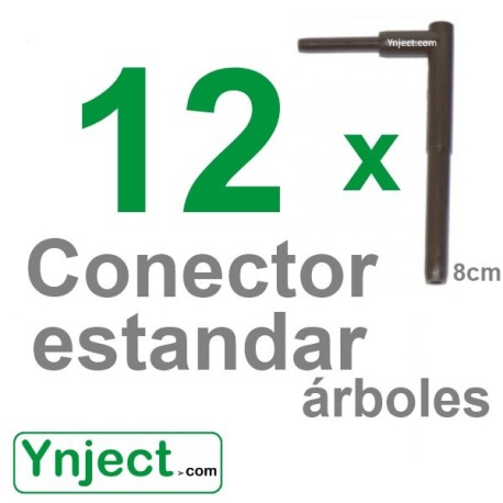 Conector standard (8cm) pack 12