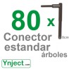 Conector standard (8cm) pack 80
