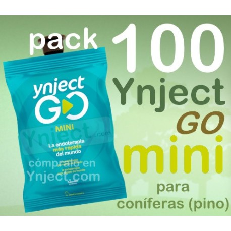 Pack 100 Ynject Go mini (pino)