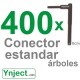 Conector standard (8cm) pack 400