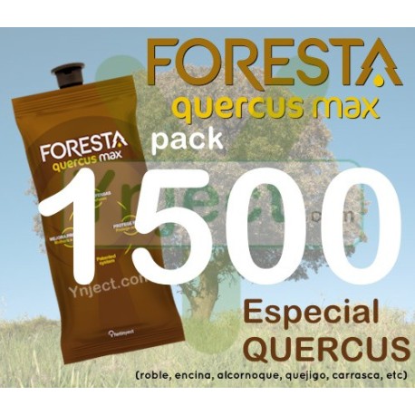 Pack 1500 Ynject FORESTA quercus max (encinas, robles, alcornoques...)